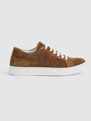 Reiss Luca Jr Suede Trainers - Image 2 of 7