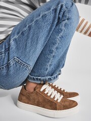 Reiss Luca Jr Suede Trainers - Image 4 of 7