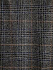 Grey/Blue Trimmed Prince of Wales Check Suit: Trousers - Image 7 of 8