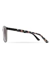 Negro - Gafas de sol Ted Baker Amie con templos estampados florales de Ted - Imagen 3 de 5