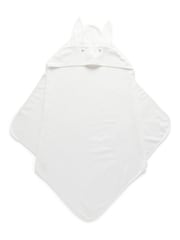 Purebaby White Cotton Hooded Towel - Image 1 of 2