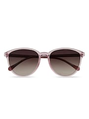 Rosa - Gafas de sol con montura redonda clásica de Ted Baker - Imagen 1 de 3