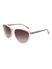 Rosa - Gafas de sol con montura redonda clásica de Ted Baker - Imagen 2 de 3