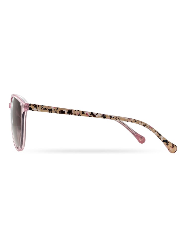 Rosa - Gafas de sol con montura redonda clásica de Ted Baker - Imagen 3 de 3