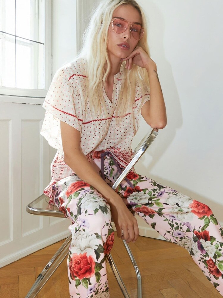 Lollys Laundry Isabel White Blouse - Image 1 of 1 Lollys Laundry Isabel White Blouse - Image 1 of 1