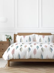 Copenhagen Home Pastel Flynn Duvet Cover & Pillowcase Set - Image 1 of 2
