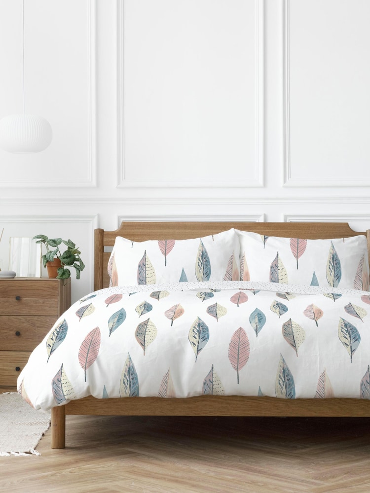 Copenhagen Home Pastel Flynn Duvet Cover & Pillowcase Set - Image 1 of 2