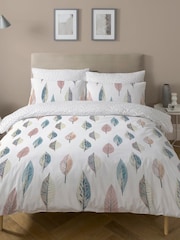 Copenhagen Home Pastel Flynn Duvet Cover & Pillowcase Set - Image 3 of 5