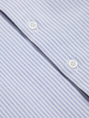 Reiss Blue Stripe Blackheath 9-12 yrs Striped Oxford Shirt - Image 10 of 10