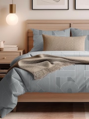 Copenhagen Home Mink Brown Frey Duvet Cover & Pillowcase Set - Image 1 of 2