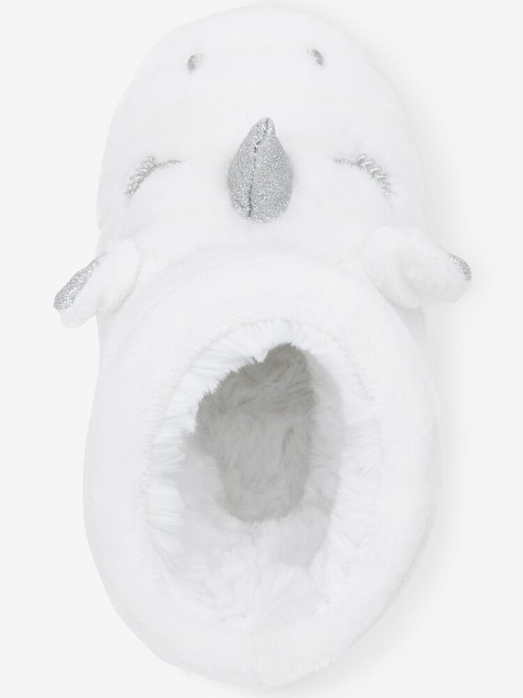 White Unicorn Slipper Boots - Image 3 of 4