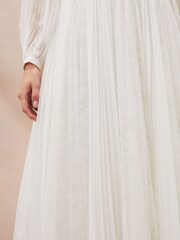 Phase Eight Mariana Plissee Lace Hochzeit Kleid - Bild 5 von 6