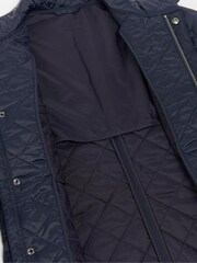 Barbour® International Blue Tourer Ariel Quilt Jacket - Image 10 of 10
