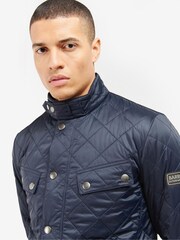 Barbour® International Blue Tourer Ariel Quilt Jacket - Image 4 of 10