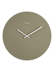 Karlsson Green Colour Splash Wall Clock - Image 1 of 2