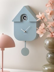 Karlsson Blue Cuckoo Alarm Clock - Image 1 of 3