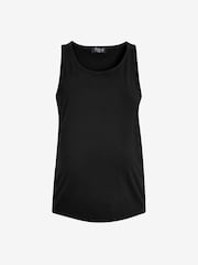 Black and White Maternity Essential Vests 2 Pack - Image 3 of 5
