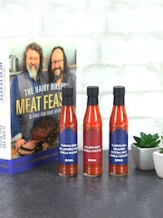 Hairy Bikers Hot Sauce Trio Gift - Image 1 of 5