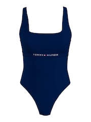 Tommy Hilfiger Navy Swimsuit 1 Piece - Image 1 of 2