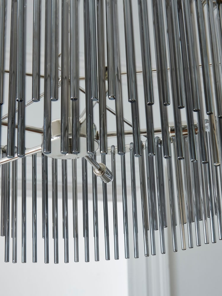 Smoke Grey Jolie Chandelier Spare Part Glass Rod - Image 3 of 3
