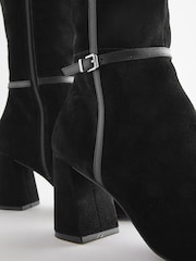 Schwarz - Forever Comfort® Kniehohe Stiefel mit quadratischer Zehe mit Motionflex​​​​​​​ - Bild 5 von 7