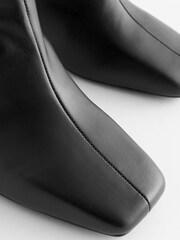 Черный - Высокие сапоги с квадратным носком Forever Comfort® - Изображение 8 из 9