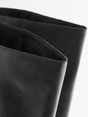 Черный - Высокие сапоги с квадратным носком Forever Comfort® - Изображение 9 из 9