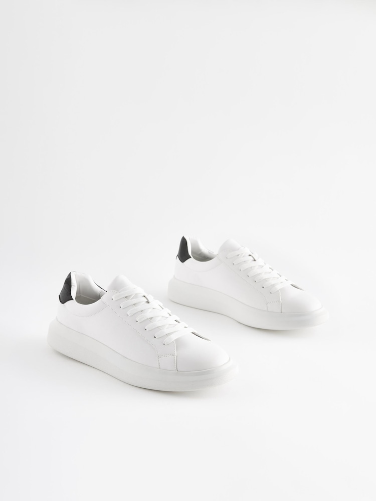 White EDIT Chunky Trainers - Image 2 of 6