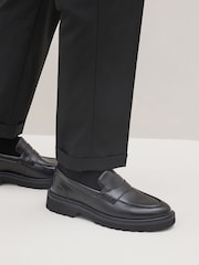 Black EDIT Chunky Loafers - Image 1 of 6