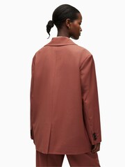 AllSaints Pink Corin Miro Blazer - Image 2 of 7