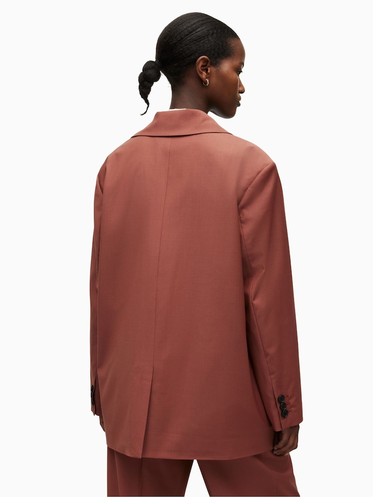 AllSaints Pink Corin Miro Blazer - Image 2 of 7