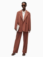 AllSaints Pink Corin Miro Blazer - Image 4 of 7