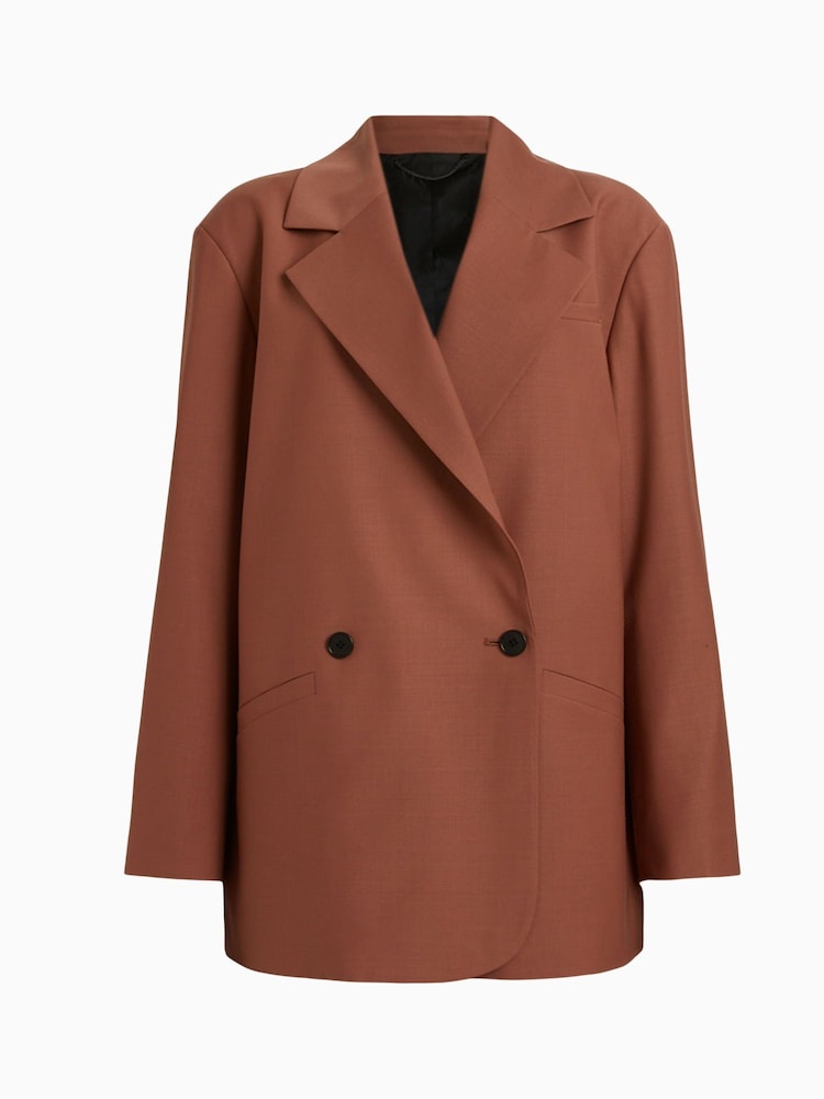 AllSaints Pink Corin Miro Blazer - Image 7 of 7