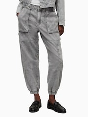 AllSaints Grey Lila 100% Cotton Jeans - Image 1 of 7