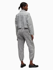 AllSaints Grey Lila 100% Cotton Jeans - Image 2 of 7