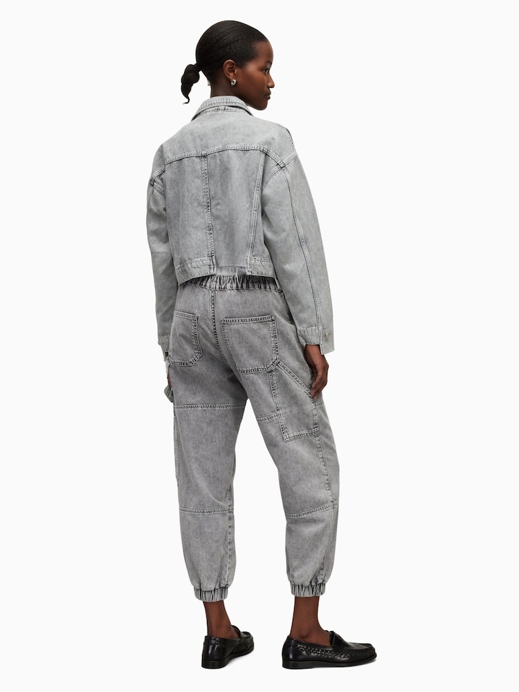 AllSaints Grey Lila 100% Cotton Jeans - Image 2 of 7