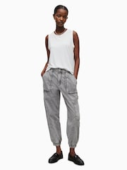 AllSaints Grey Lila 100% Cotton Jeans - Image 3 of 7
