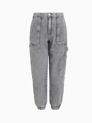AllSaints Grey Lila 100% Cotton Jeans - Image 7 of 7