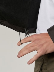 Black Hooded Shower Resistant Puffer Coat - Image 7 of 12
