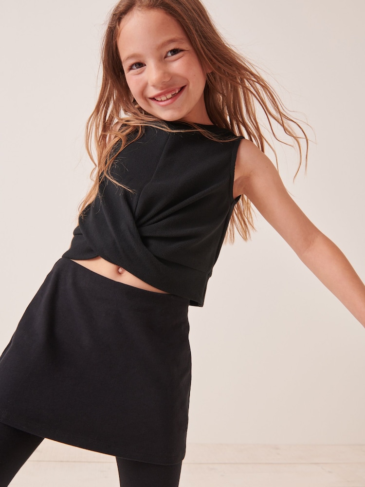 Mini Skirt Mint Velvet Skirted Leggings Buy Black 2-in-1 Skirt