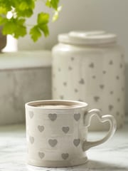 Grey Hearts Mug - Image 1 of 4