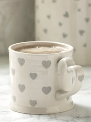 Grey Hearts Mug - Image 2 of 4