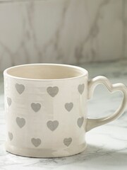 Grey Hearts Mug - Image 3 of 4