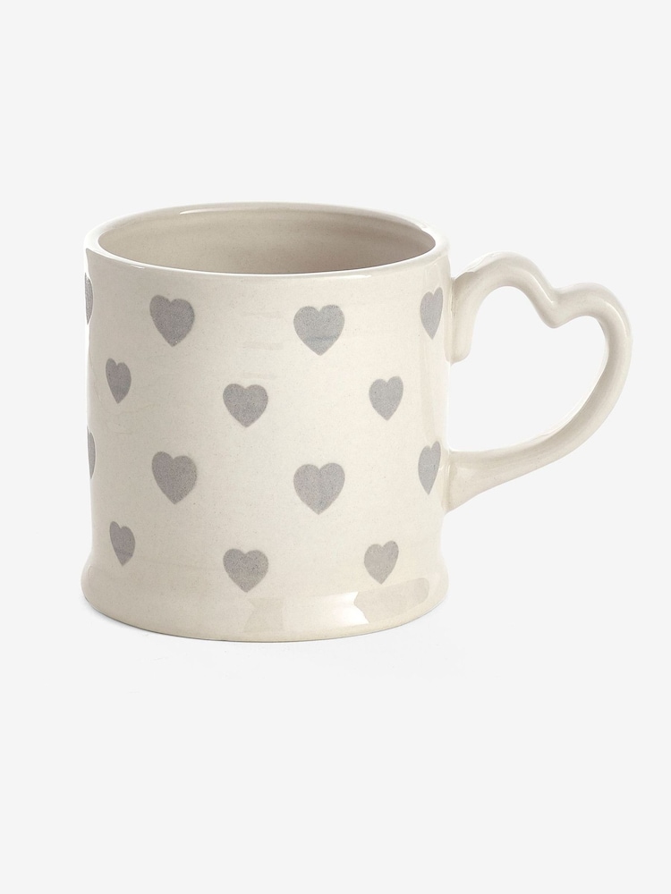 Grey Hearts Mug - Image 4 of 4