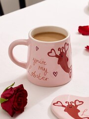 Pink Lobster Mug - Image 1 of 1