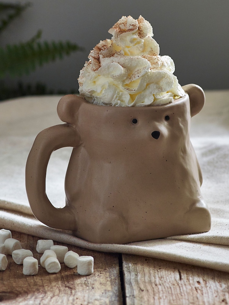 Natural Bear Shaped Mug - Image 1 of 3