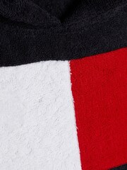 Tommy Hilfiger 100% Cotton Unisex Poncho Towel - Image 3 of 3