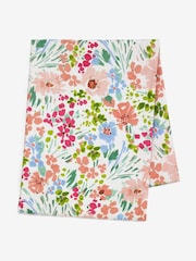 Pink Lisse Floral Wipe Clean Table Cloth - Image 5 of 5