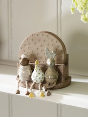 Set of 4 Natural Spring Animal Coasters - Image 1 of 3