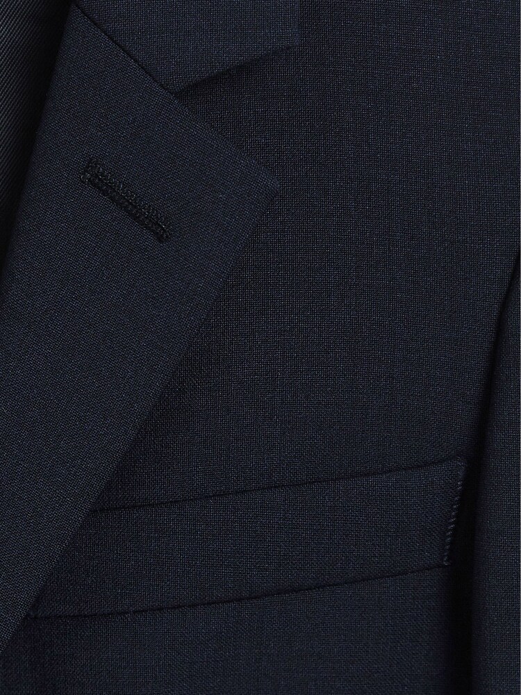 Reiss Navy Hope Senior Modern Fit Mixer Blazer - Image 6 of 6
